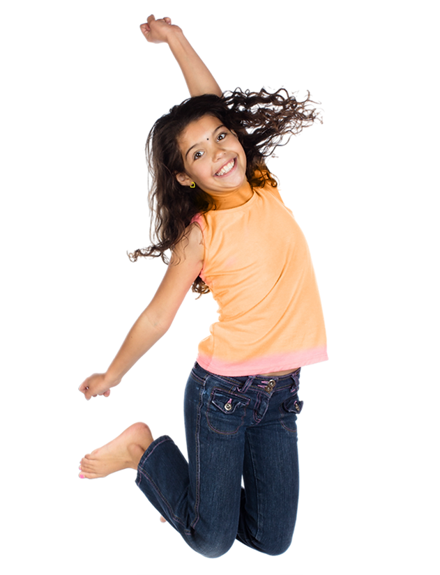 Jumping Girl